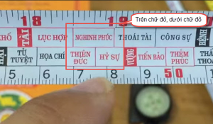 Cách chọn số đẹp thước lỗ ban làm kích thước giường ngủ