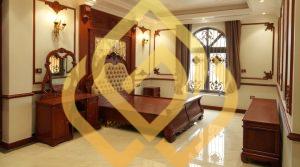 Giường gỗ gõ đỏ giá bao nhiêu​