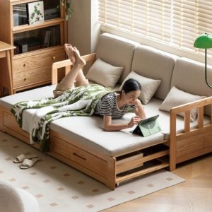 Lý do ghế sofa gỗ phòng ngủ được ưa chuộng