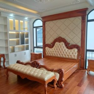 Tìm hiểu về giường gỗ gõ đỏ 1m8