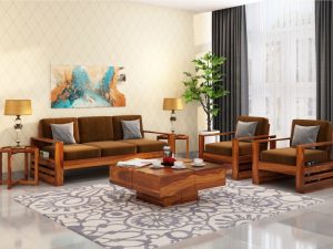 Sofa văng gỗ hiện đại​