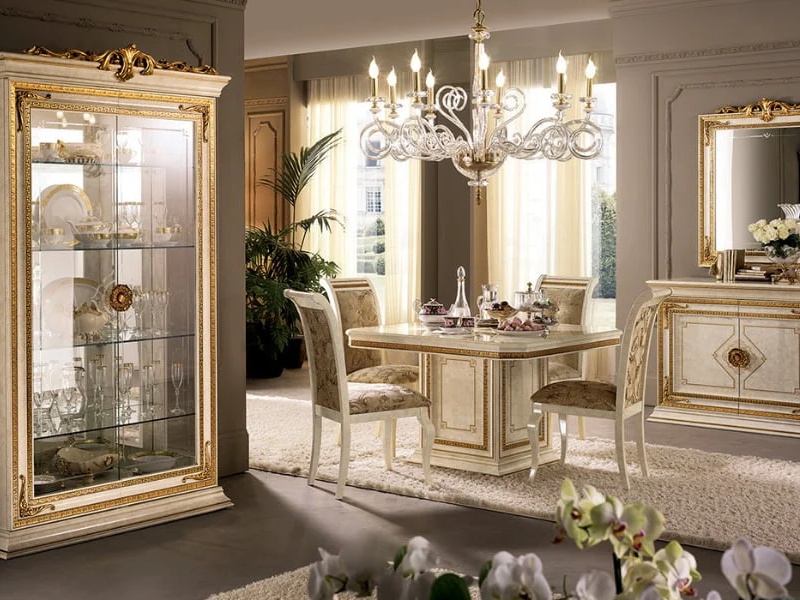 Top mẫu bàn ăn Tân Cổ Điển được yêu thích nhất ở Hà Nội