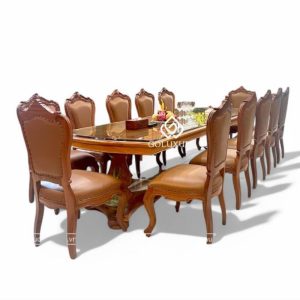 Một số mẫu bàn ăn 6 ghế tân cổ điển được ưa chuộng