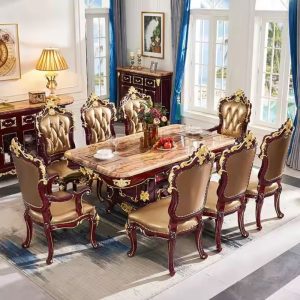 Tìm hiểu về mẫu bàn ghế ăn gỗ gõ đỏ
