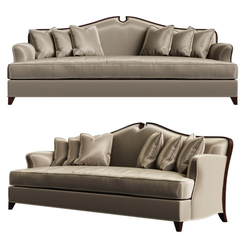 Chọn sofa da cho phòng khách chung cư hiện đại