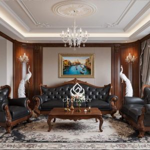 Những mẫu sofa phòng khách da thật luôn được ưa chuộng nhất