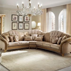 Lựa chọn kích thước sofa văng tân cổ điển phù hợp