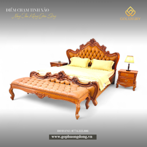 Giường tân cổ điển 03b