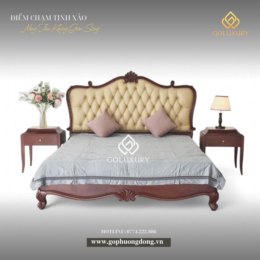 Giường tân cổ điển 06