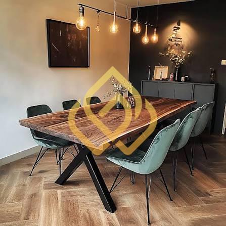 Gỗ Phương Đông thiết kế bàn ghế ăn gỗ óc chó theo yêu cầu