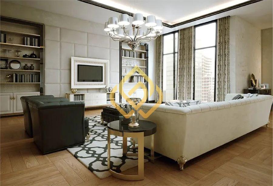 Nội thất phòng khách tân cổ điển