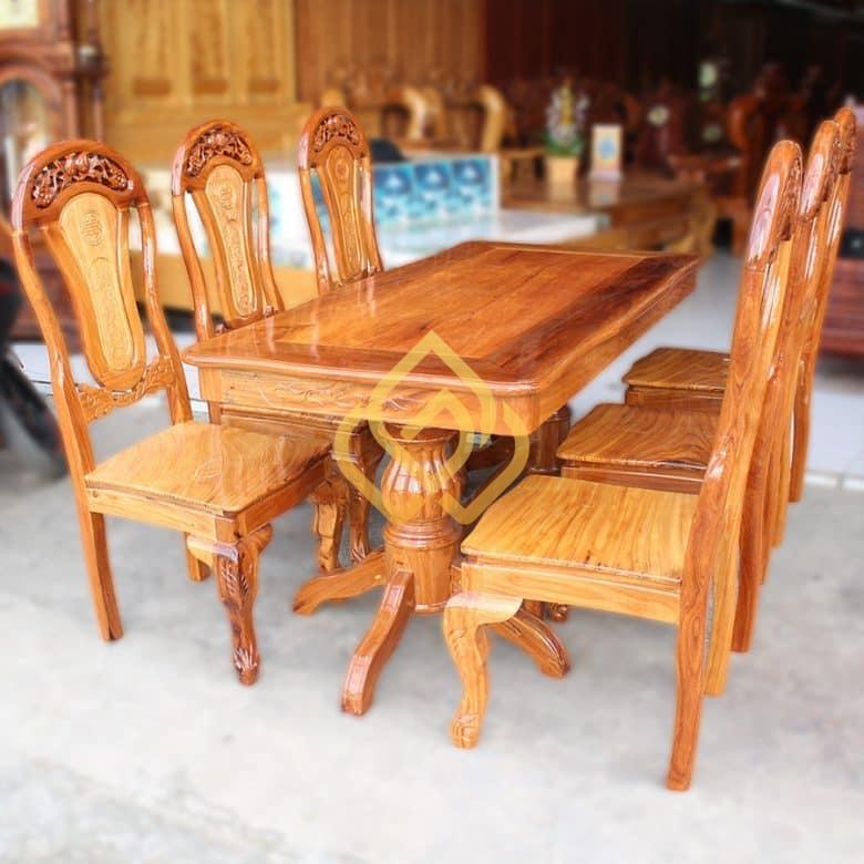 Các kiểu dáng bàn ghế Gõ đỏ được ưa chuộng