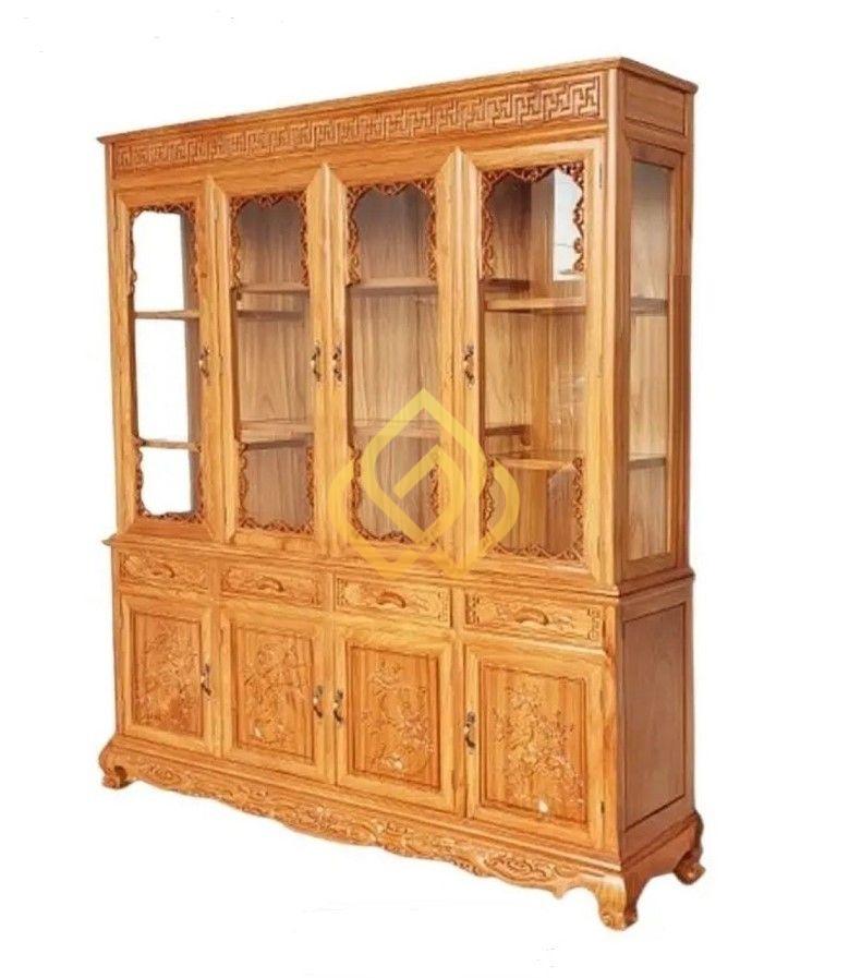 Những Mẫu Tủ Rượu Gỗ Gõ Đỏ Đẹp Được Ưa Chuộng