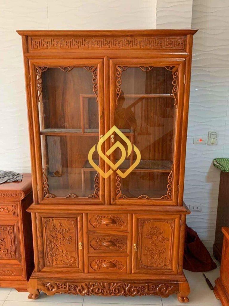 Giá Tủ Rượu Gỗ Gõ Đỏ Phụ Thuộc Vào Những Yếu Tố Nào
