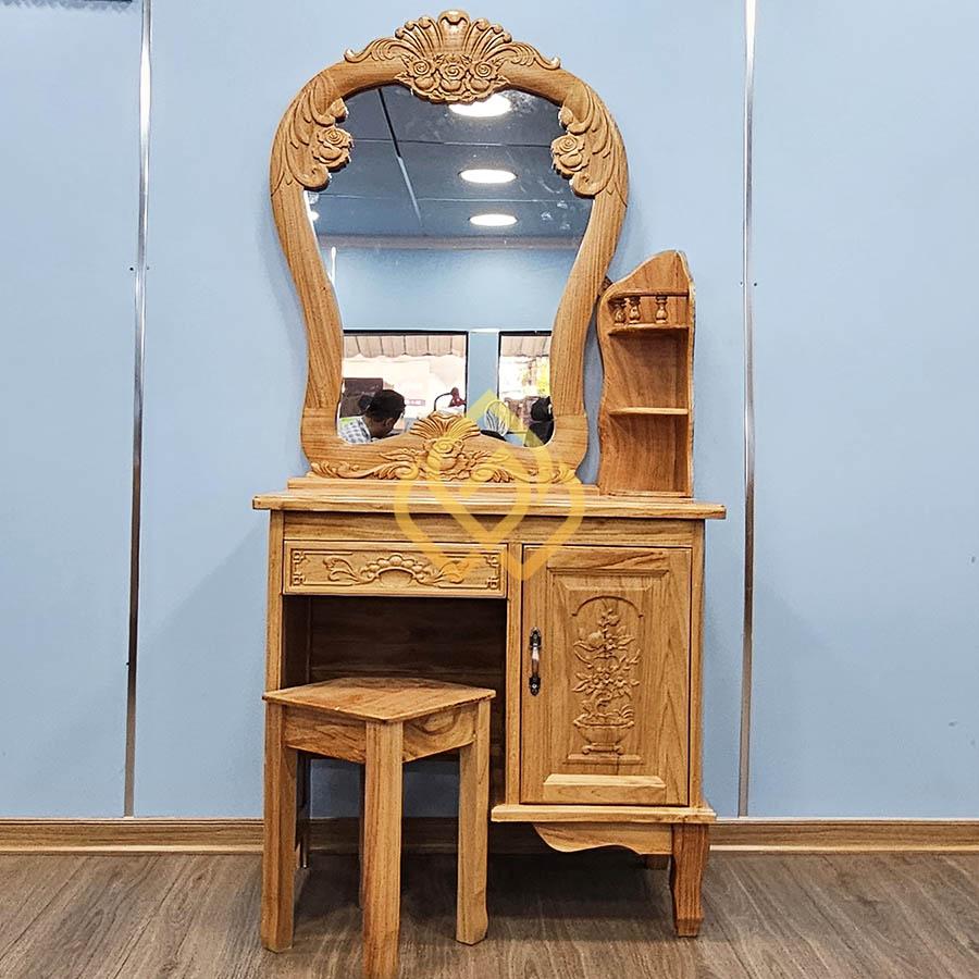 TOP 10 Mẫu Bàn Trang Điểm Gỗ Gõ Đỏ Đẹp Đáng Tham Khảo
