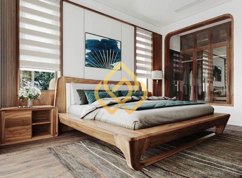 Các Mẫu Giường Gỗ Gõ Đỏ Theo Kích Thước