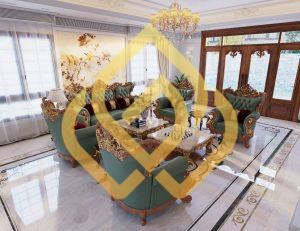 Nội thất gỗ gõ đỏ cao cấp