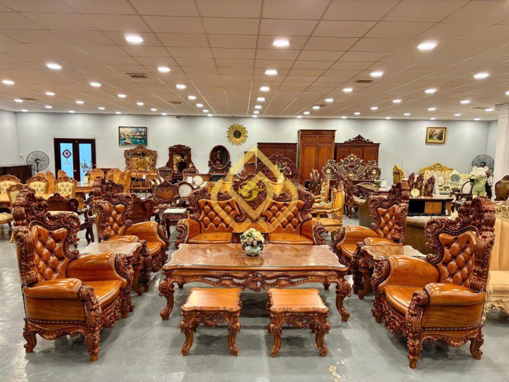 Một số mẫu nội thất gỗ gõ đỏ được ưa chuộng