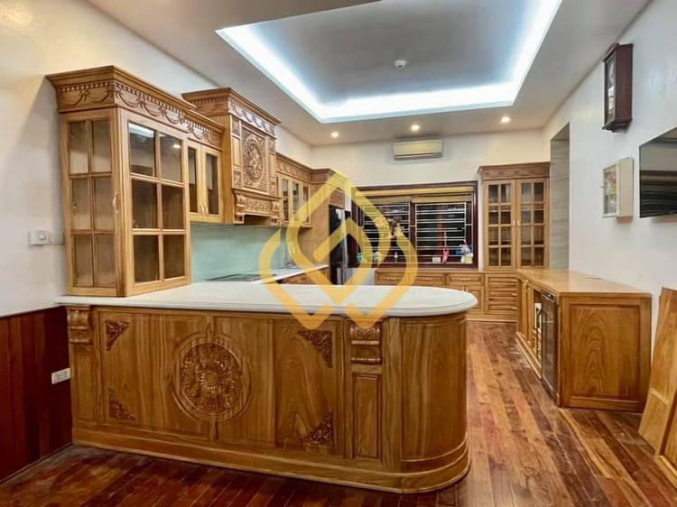 Những Không Gian Phù Hợp Để Bố Trí Quầy Bar Gỗ Gõ Đỏ