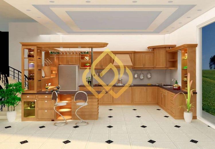 Tổng Hợp Các Mẫu Quầy Bar Gỗ Gõ Đỏ Đẹp Được Nhiều Gia Chủ Yêu Thích