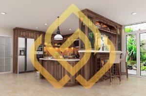 Quầy Bar Đẹp Gỗ Gõ đỏ Sang Chảnh Đẳng Cấp